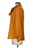 Gap 100% Polyester Gold Long Sleeve Blouse Size M - photo 5