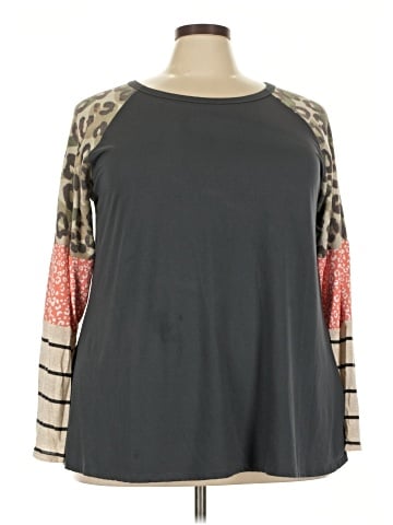 Haptics Long Sleeve Top (view 1)