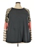Haptics Gray Long Sleeve Top Size 3X (estimated) - photo 1