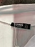 YOINS White 3/4 Sleeve Blouse Size 14 - photo 7