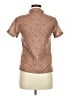 Voyage 100% Polyester Brown Short Sleeve Polo Size 8 - photo 2