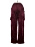 Unbranded Burgundy Cargo Pants Size L - photo 2