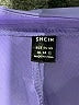 Shein Color Block Purple Dress Pants Size 12 - photo 6