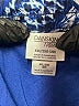 Danskin Now 100% Polyester Paisley Blue Shorts Size 20 - photo 3
