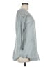 Caamano 100% Cotton Gray Long Sleeve Blouse Size M - photo 4