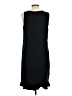 Unbranded Solid Black Casual Dress Size L - photo 2