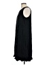 Unbranded Solid Black Casual Dress Size L - photo 5