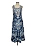 Unbranded Paisley Blue Casual Dress Size S - photo 1