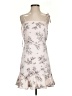 Express Outlet 100% Polyester Floral Ivory Cocktail Dress Size S - photo 1