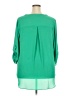 Chaus 100% Polyester Green 3/4 Sleeve Blouse Size 2X - photo 2
