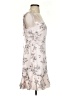 Express Outlet 100% Polyester Floral Ivory Cocktail Dress Size S - photo 4