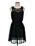 Forever 21 100% Polyester Hearts Black Cocktail Dress Size S - photo 1
