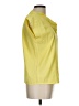 Impressions 100% Polyester Yellow Short Sleeve Blouse Size 12 - photo 4