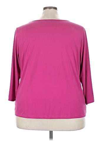 Bob Mackie 3/4 Sleeve T-Shirt (view 2)