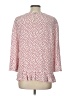 BeachLunchLounge Polka Dots Red 3/4 Sleeve Blouse Size L - photo 2