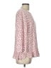 BeachLunchLounge Polka Dots Red 3/4 Sleeve Blouse Size L - photo 4