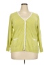 Emma James Green Cardigan Size 2X - photo 1