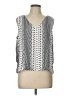 PREMISE White Sleeveless Blouse Size L - photo 1