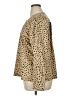 Ann Taylor LOFT 100% Polyester Polka Dots Gold Long Sleeve Blouse Size XL - photo 5