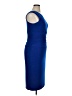 Nine West Solid Blue Cocktail Dress Size 14 - photo 4