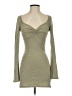 Shein Green Long Sleeve Top Size 2 - photo 1