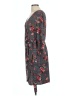 Massini Floral Gray Casual Dress Size L - photo 5
