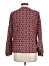 Apt. 9 100% Polyester Burgundy Long Sleeve Blouse Size L - photo 2