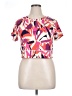Assorted Brands Tropical Pink Short Sleeve T-Shirt Size 1X - photo 1