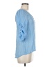 Mine Blue 3/4 Sleeve Blouse Size M - photo 4