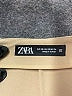 Zara Solid Tan Casual Skirt Size XS - photo 3