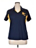 Sport-Tek 100% Polyester Blue Short Sleeve Blouse Size XL - photo 1