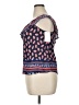 Xhilaration Blue Sleeveless Blouse Size XL - photo 5
