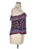 Xhilaration Blue Sleeveless Blouse Size XL - photo 4