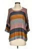 Altar'd State Color Block Brown Poncho Size XS - photo 1