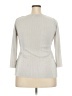 Avenue Gray 3/4 Sleeve Top Size 18 - 20 Plus - photo 2