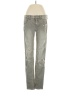Free People Metallic Silver Jeans Size 26 waist - photo 1