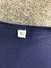 Unbranded Solid Blue Casual Dress Size L - photo 7