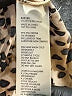 Fylo Animal Print Brown 3/4 Sleeve Blouse Size XL - photo 8