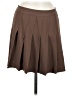 Love Tree Solid Brown Casual Skirt Size M - photo 1