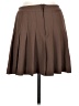 Love Tree Solid Brown Casual Skirt Size M - photo 2