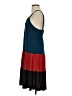 Miuse Color Block Blue Casual Dress Size S - photo 5