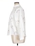 Unbranded 100% Polyester Hearts Ivory Long Sleeve Blouse Size XL - photo 5