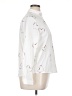 Unbranded 100% Polyester Hearts Ivory Long Sleeve Blouse Size XL - photo 4