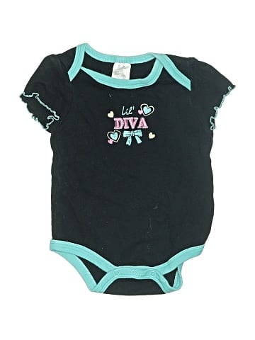 Baby Essentials Short Sleeve Onesie (view 1)