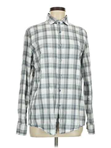 Tasso Elba Long Sleeve Button-Down Shirt (view 1)