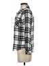 Rails 100% Rayon Plaid Silver Long Sleeve Button-Down Shirt Size S - photo 5