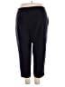 Terra & Sky Solid Black Active Pants Size 4X (petite) - photo 2