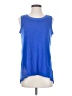 Adrienne Vittadini Blue Sleeveless Top Size S - photo 1