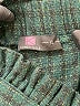 Kancy Kole Tweed Green Casual Skirt Size XL - photo 4