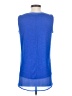 Adrienne Vittadini Blue Sleeveless Top Size S - photo 2